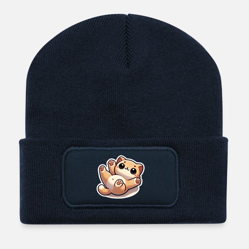 Belly Rubs - Recycelte Patch Beanie - French Navy