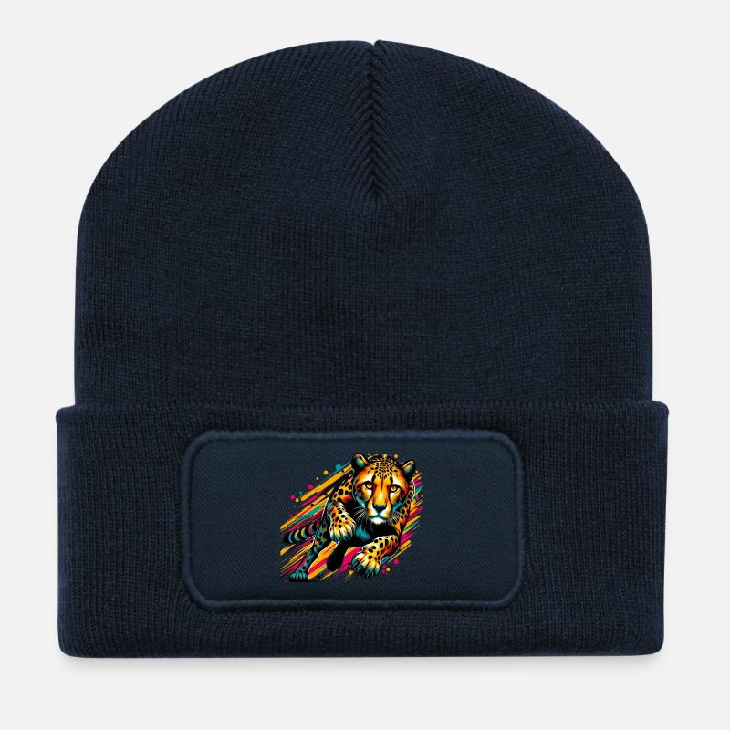 Gepard - Recycelte Patch Beanie - French Navy