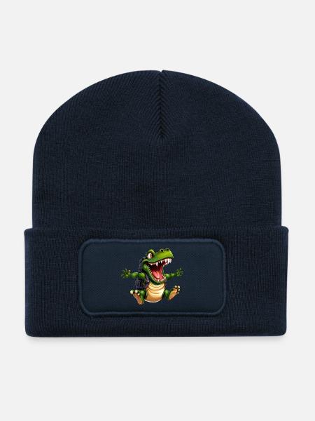 Crocodiles Hiking / Mountaineering Crocodile - Recycled Patch Beanie - french navy
