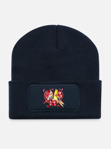 Nymphenheart (07) - Recycelte Patch Beanie - French Navy