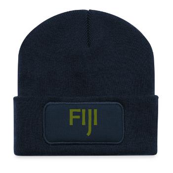 Fiji - Fiji - Islands - Pacific - South Seas - Recycled Patch Beanie - french navy - Front