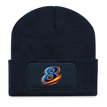 Numéro 8 Maillot de football Milieu de terrain polyvalent - Beanie recyclé à patch - bleu marine - Devant