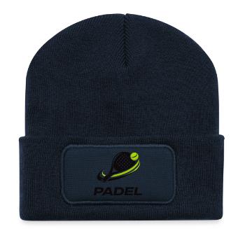 Padel - Recycled Patch Beanie - french navy - Front