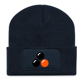 Table tennis balls Table tennis club Ping Pong - Recycled Patch Beanie - french navy - Front