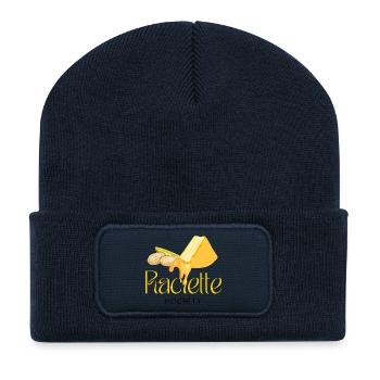 Raclette Society - Recycelte Patch Beanie - French Navy - Vorne