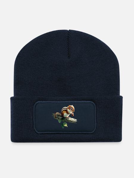 Chipmunk - Recycled Patch Beanie - french navy