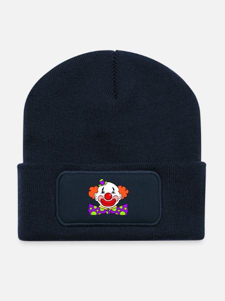 Clown - Recycelte Patch Beanie - French Navy