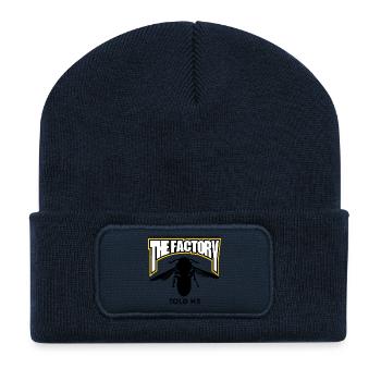 The Wasp Factory - Recycled Patch Beanie - french navy - Front