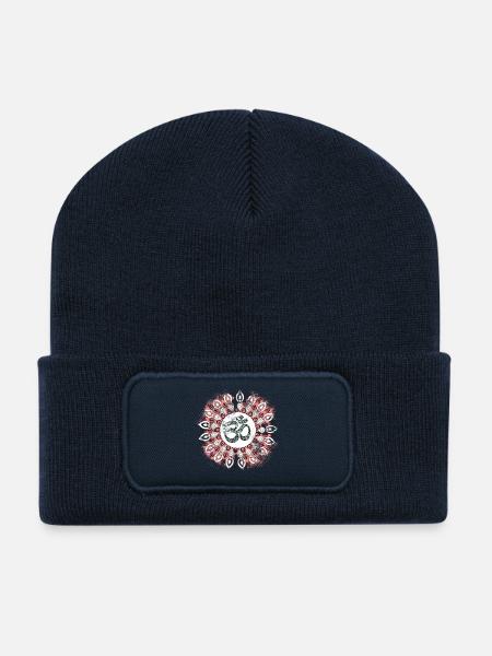 Yoga - Recycelte Patch Beanie - French Navy