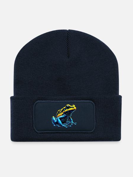 Rana - Recycled Patch Beanie - navy