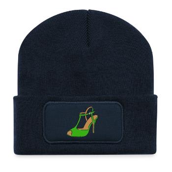 Schuh Damenschuh - Recycelte Patch Beanie - French Navy - Vorne