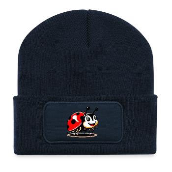 Ladybird - Recycled Patch Beanie - french navy - Front