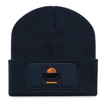 Basketball Champs Deutschland Basketballer  - Recycelte Patch Beanie - French Navy - Vorne