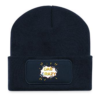 The Crazy Color Explosion - Recycled Patch Beanie - french navy - Front