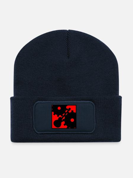 Rock against the Machine - Recycled Patch Beanie - french navy