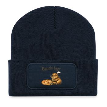 Bauchi empty - Recycled Patch Beanie - french navy - Front