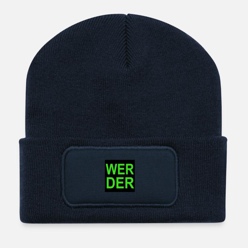 Werder - Recycelte Patch Beanie - French Navy