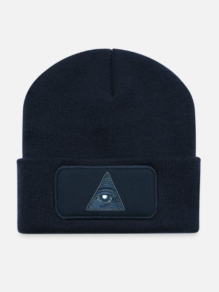 Illuminati - Recycled Patch Beanie - french navy