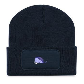 Monique Soiffard - Recycled Patch Beanie - french navy - Front