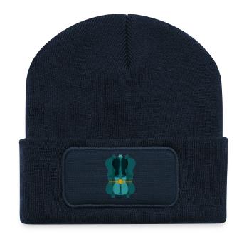 Acoustic guitars - Recycled Patch Beanie - french navy - Front