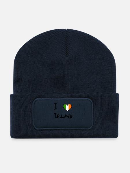 Ireland - Recycled Patch Beanie - french navy