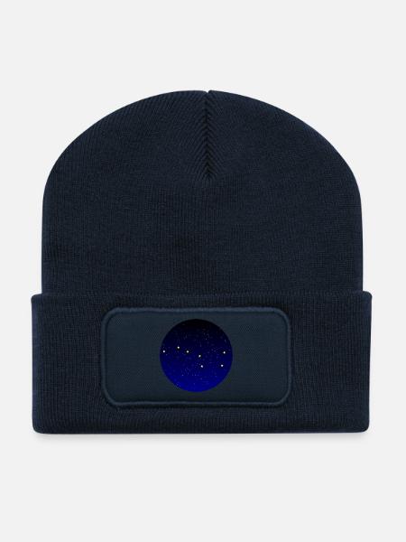 BIg dipper - Beanie recyclé à patch - bleu marine
