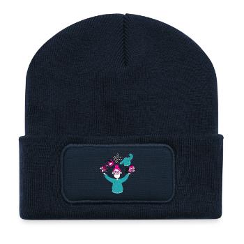 My Seven Things - Recycled Patch Beanie - french navy - Front
