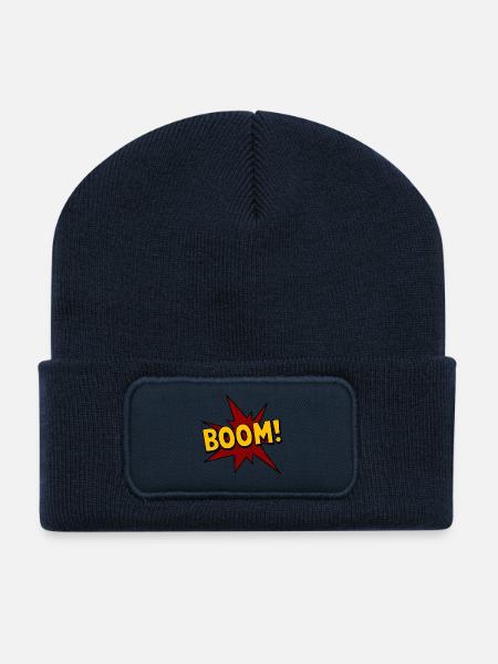 boom! - Comic - Recycled Patch Beanie - french navy