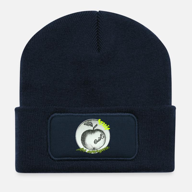 Obst - Recycelte Patch Beanie - French Navy