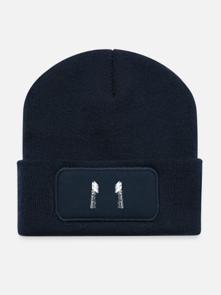 Floodlights - Recycled Patch Beanie - french navy