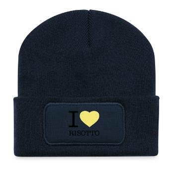 I LOVE RISOTTO RICE - Recycled Patch Beanie - french navy - Front