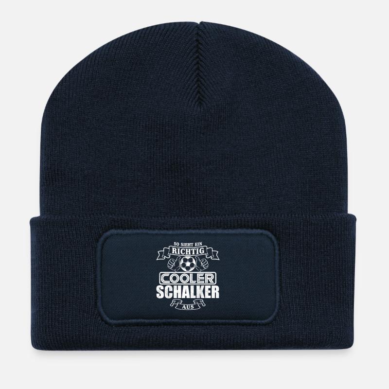 Cooler Schalker - Recycelte Patch Beanie - French Navy