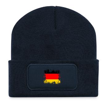 Germany Germany Deutschland - Recycled Patch Beanie - french navy - Front