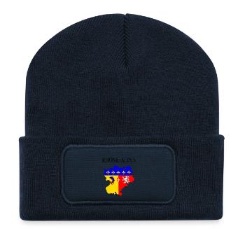 Rhône-Alpes - Recycled Patch Beanie - french navy - Front