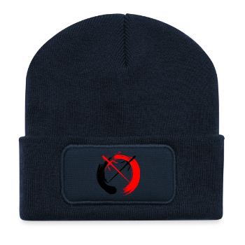 Ensozen sai - Recycelte Patch Beanie - French Navy - Vorne