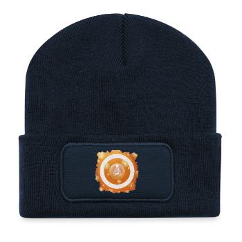 Sternentor der Manifestation - Sonja Ariel - Recycelte Patch Beanie - French Navy - Vorne