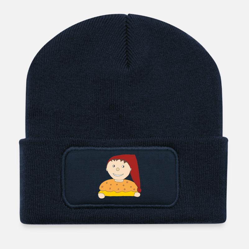 Kasperl - Recycelte Patch Beanie - French Navy
