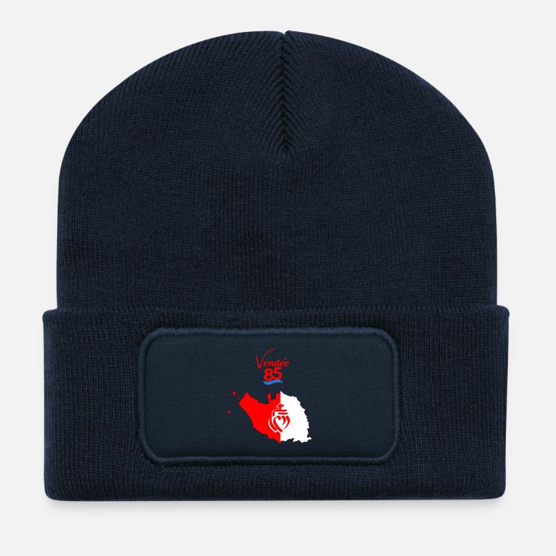 Vendée - Recycelte Patch Beanie - French Navy