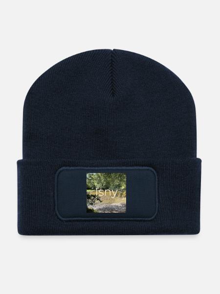 J.H - Recycelte Patch Beanie - French Navy