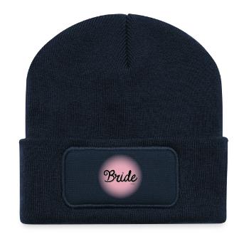 Braut to be - Recycelte Patch Beanie - French Navy - Vorne