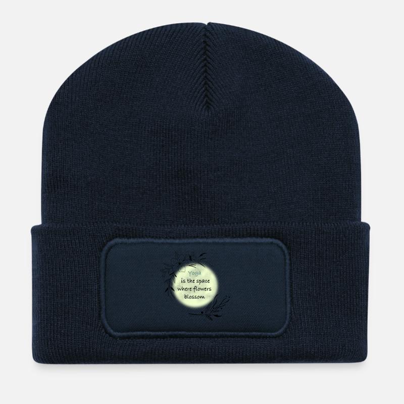 Yoga - Recycled Patch Beanie - french navy