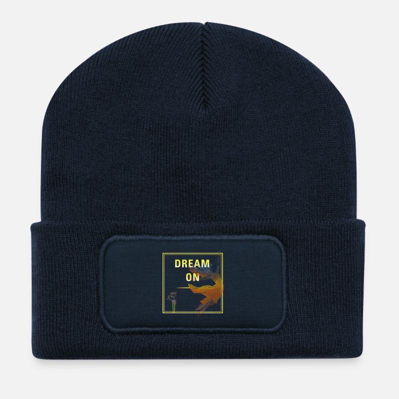 Dream On - Recycled Patch Beanie - french navy
