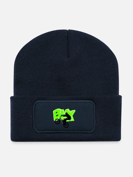 BMX - Recycelte Patch Beanie - French Navy