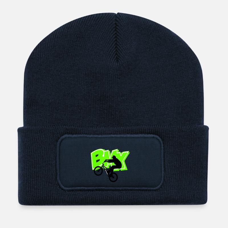 BMX - Recycelte Patch Beanie - French Navy