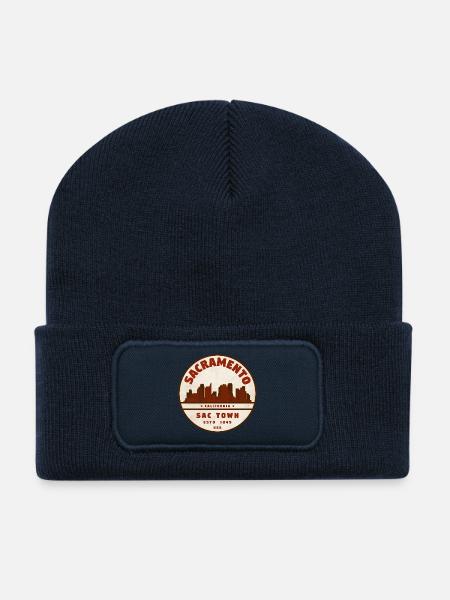 Sacramento California - Recycled Patch Beanie - french navy