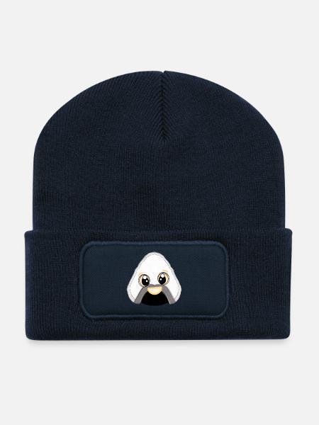 ONIGIRI - KAWAII SUSHI - LUSTIG - Recycelte Patch Beanie - French Navy