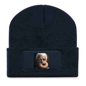 DNA Donut 01 - Recycelte Patch Beanie - French Navy - Vorne