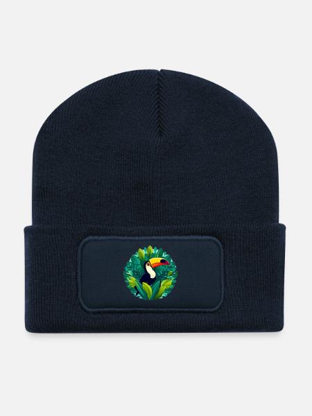 Tukan - Recycelte Patch Beanie - French Navy