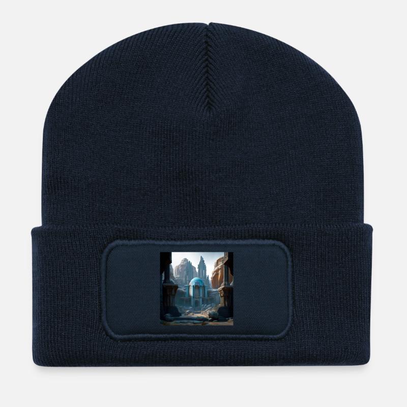 City 01 - Recycled Patch Beanie - french navy