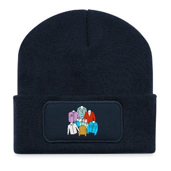 Clothing store 03 - Recycled Patch Beanie - french navy - Front
